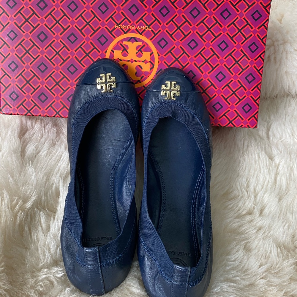Tory Burch travel ballet flats